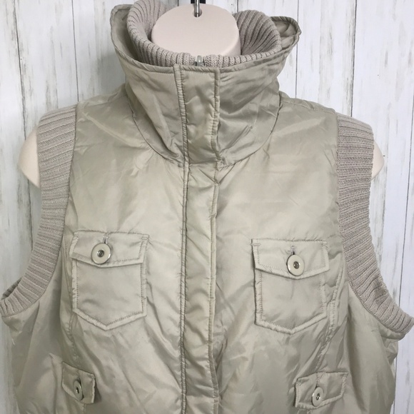 Motto your style mantra Tan reversible Vest - Picture 4 of 8